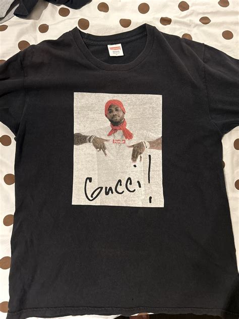 supreme gucci mane replica|supreme Gucci Mane black.